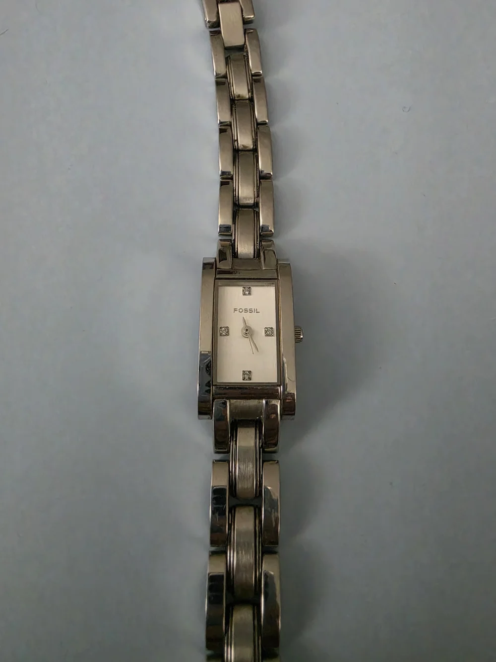 Fossil Women's Silver Stainless Steel Bracelet Watch